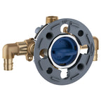 GROHE 35116000 Grohsafe Pressure Balance Rough-In Valve 1⁄2" PEX Cold Expansion (ASTM F1960) Elbow Inlets