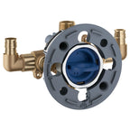 GROHE 35116000 Grohsafe Pressure Balance Rough-In Valve 1⁄2" PEX Cold Expansion (ASTM F1960) Elbow Inlets