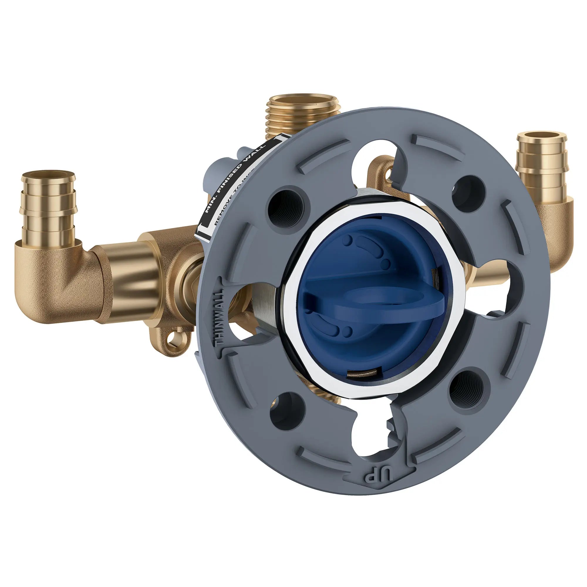 GROHE 35116000 Grohsafe Pressure Balance Rough-In Valve 1⁄2" PEX Cold Expansion (ASTM F1960) Elbow Inlets