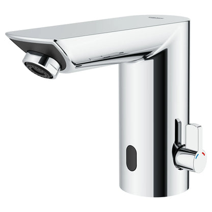 GROHE 36467000 Baucosmopolitan E Touchless Electronic Faucet with Temperature Control Lever, Battery-Powered - Chrome