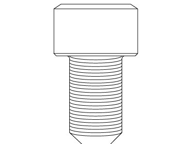 KOHLER Screw 4-40 X .313, K-54545