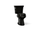 KOHLER K-5297-7 Highline Elongated Toilet Bowl - Black Black