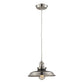 ELK SHOWROOM 55011/1 Newberry 1-Light Mini Pendant in Polished Nickel