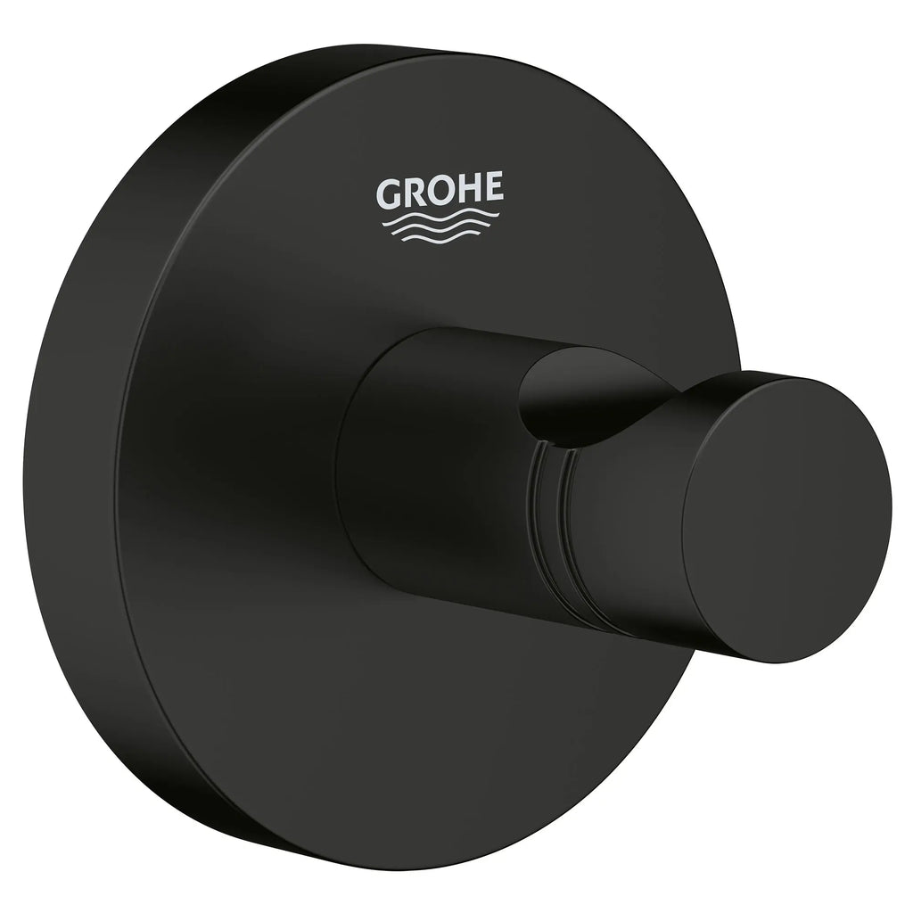 GROHE 403642431 Essentials Robe Hook - Matte Black
