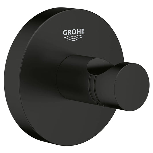 GROHE Essentials Robe Hook - Matte Black, 403642431