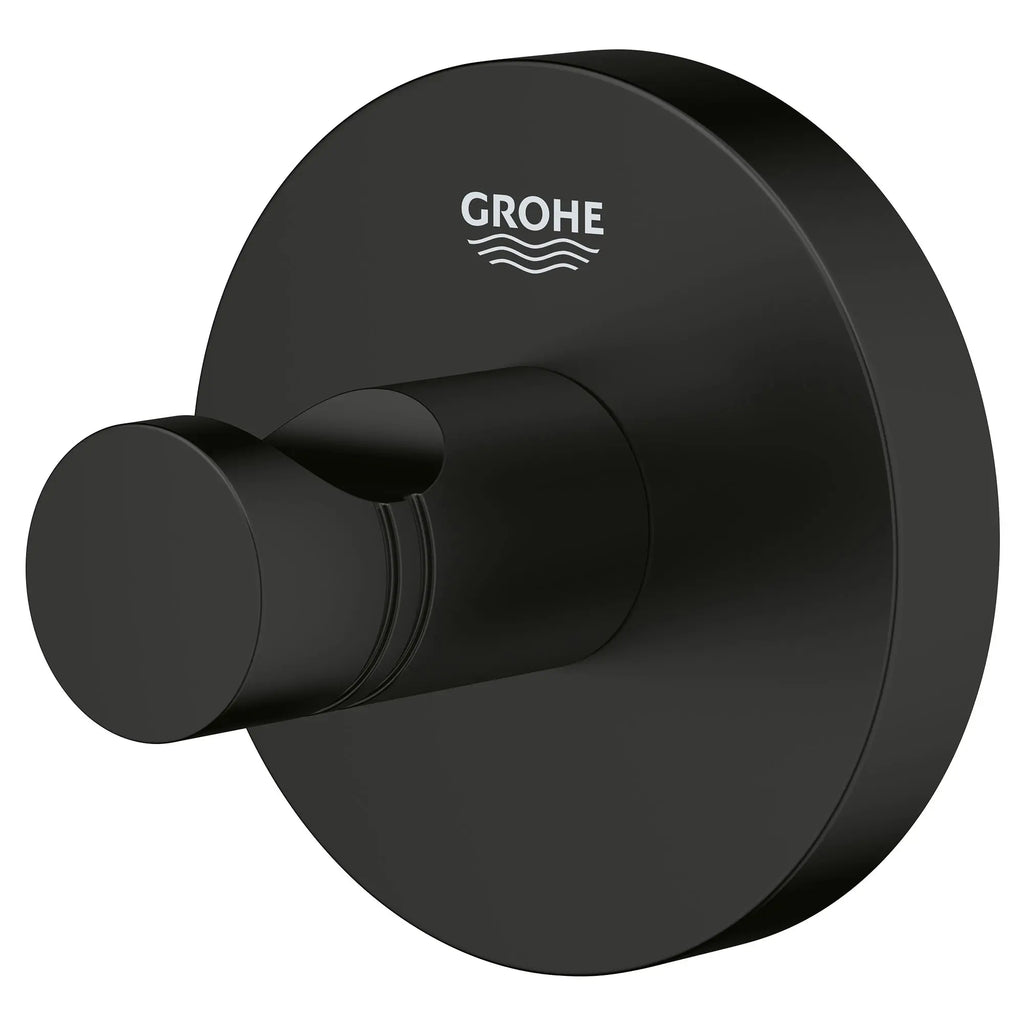 GROHE 403642431 Essentials Robe Hook - Matte Black