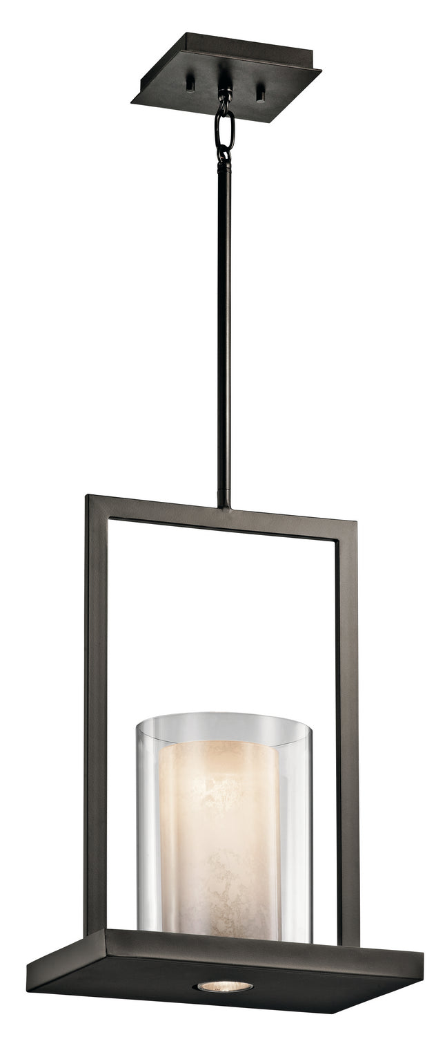 KICHLER 42549Oz Triad One Light Pendant Olde Bronze