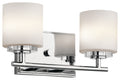 KICHLER 45501CH O Hara 2 Light Vanity Light Chrome