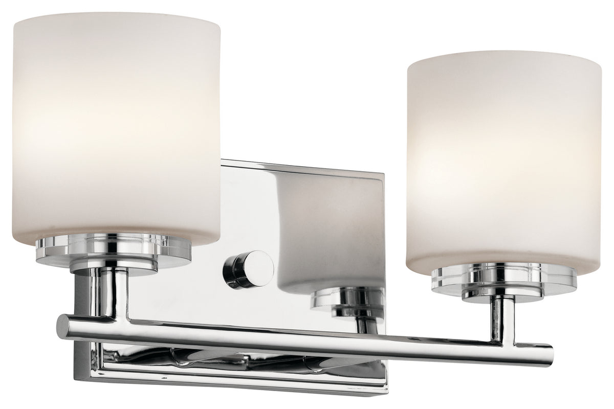 KICHLER 45501CH O Hara 2 Light Vanity Light Chrome