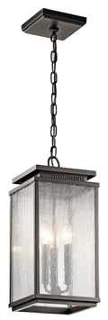 KICHLER 49387OZ Manningham 3 Light Pendant Olde Bronze