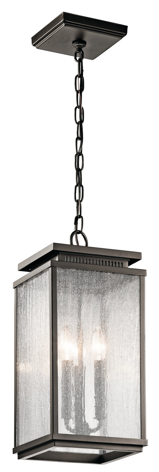 KICHLER 49387OZ Manningham 3 Light Pendant Olde Bronze