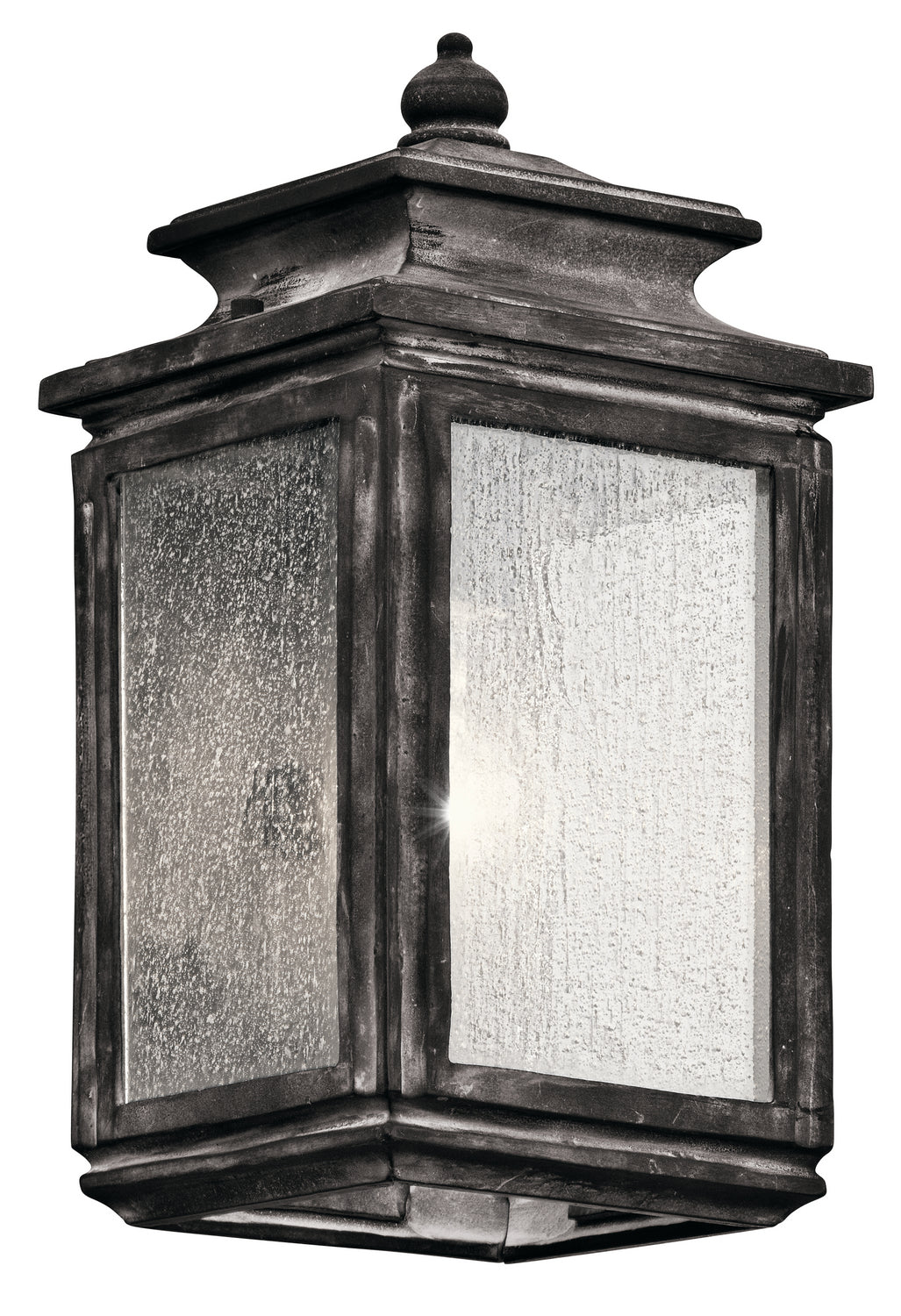 KICHLER 49501WZC Wiscombe Park 12.25" 1 Light Wall Light Weathered Zinc