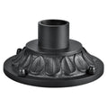 KICHLER 9540BKT 10" X 4.75" Pedestal Mount Textured Black