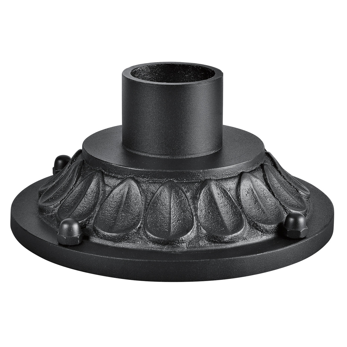 KICHLER 9540BKT 10" X 4.75" Pedestal Mount Textured Black