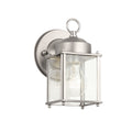 KICHLER 9611SS 8.25" 1 Light Wall Light Stainless Steel