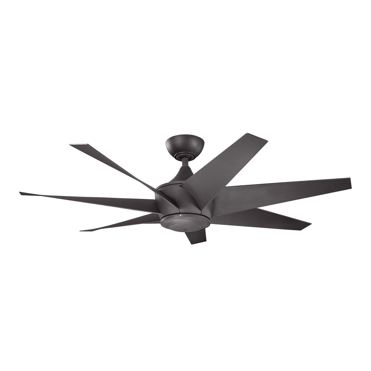 KICHLER 310112DBK Lehr Ii 54" Fan Distressed Black
