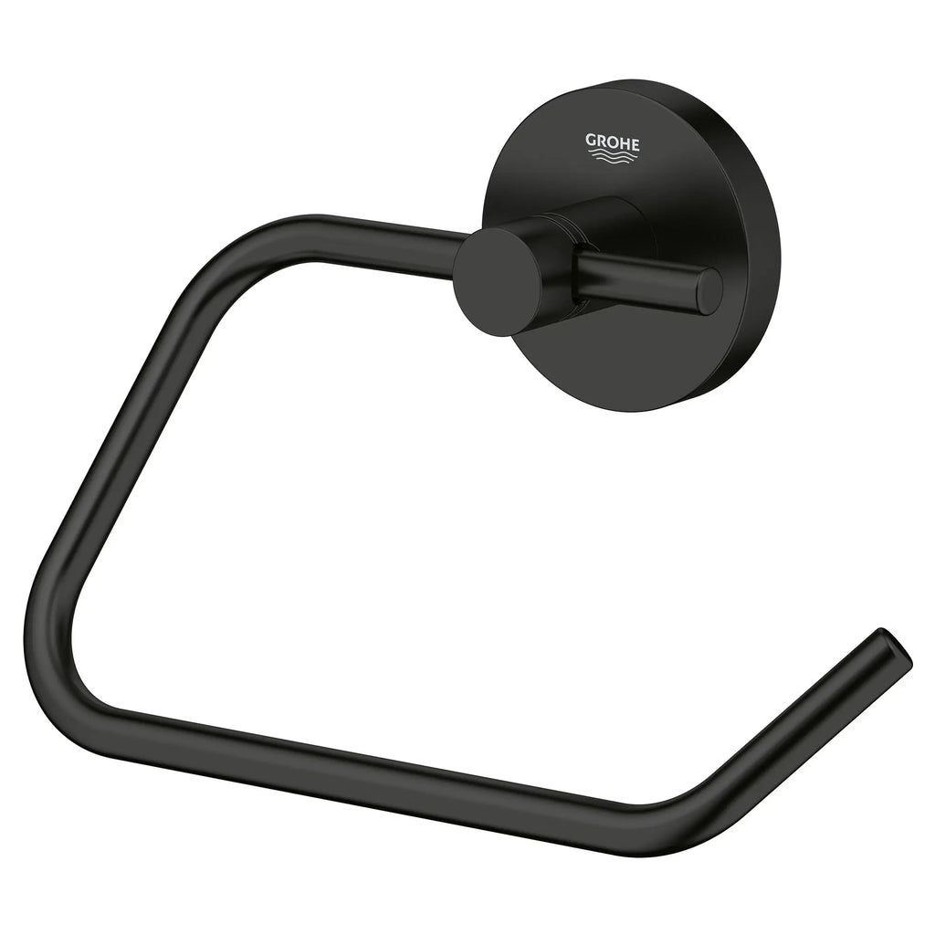 GROHE 406892431 Essentials Paper Holder - Matte Black