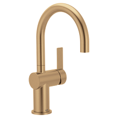MOEN 5622BZG Cia One-Handle High Arc Bar Faucet - Bronzed Gold