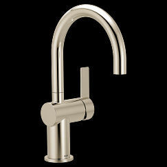 MOEN 5622NL Cia Polished nickel one-handle bar faucet