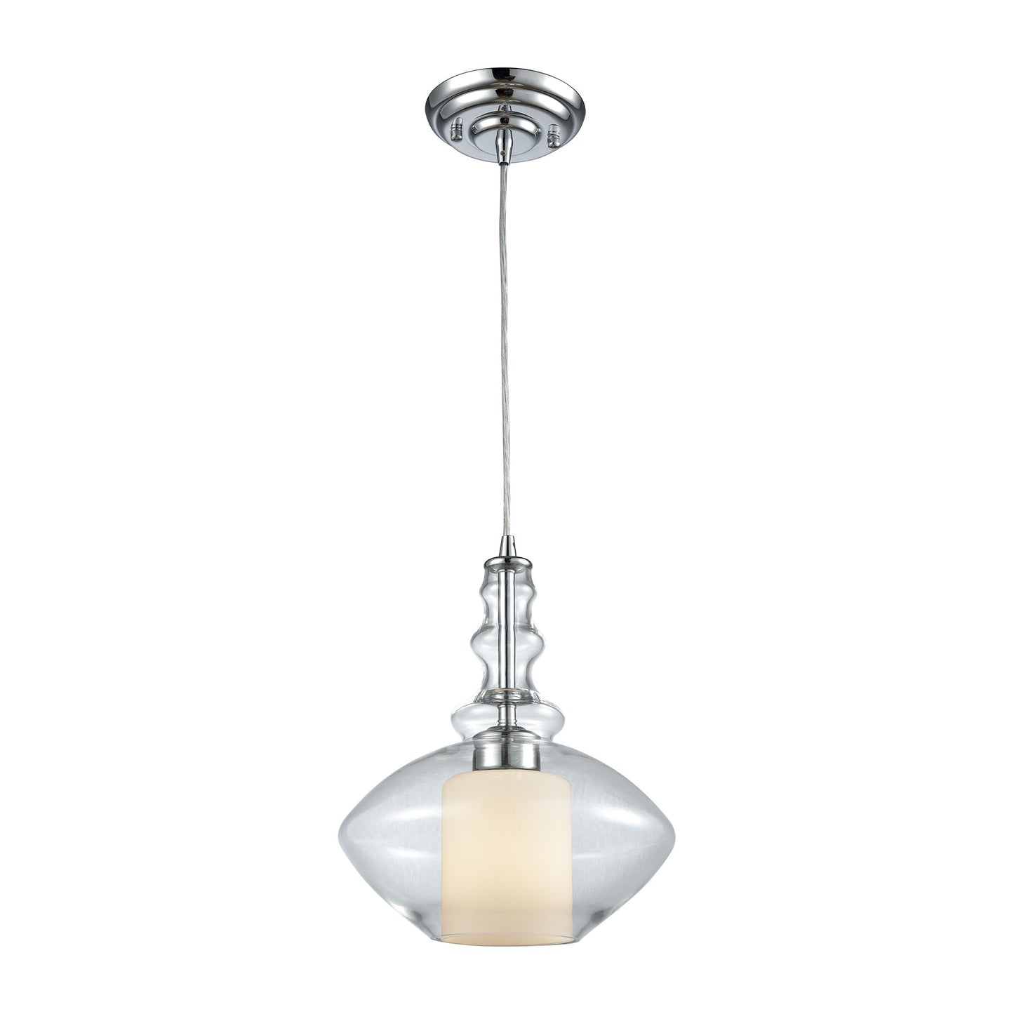 ELK SHOWROOM 56500/1-LA Alora 10'' Wide 1-Light Mini Pendant - Polished Chrome