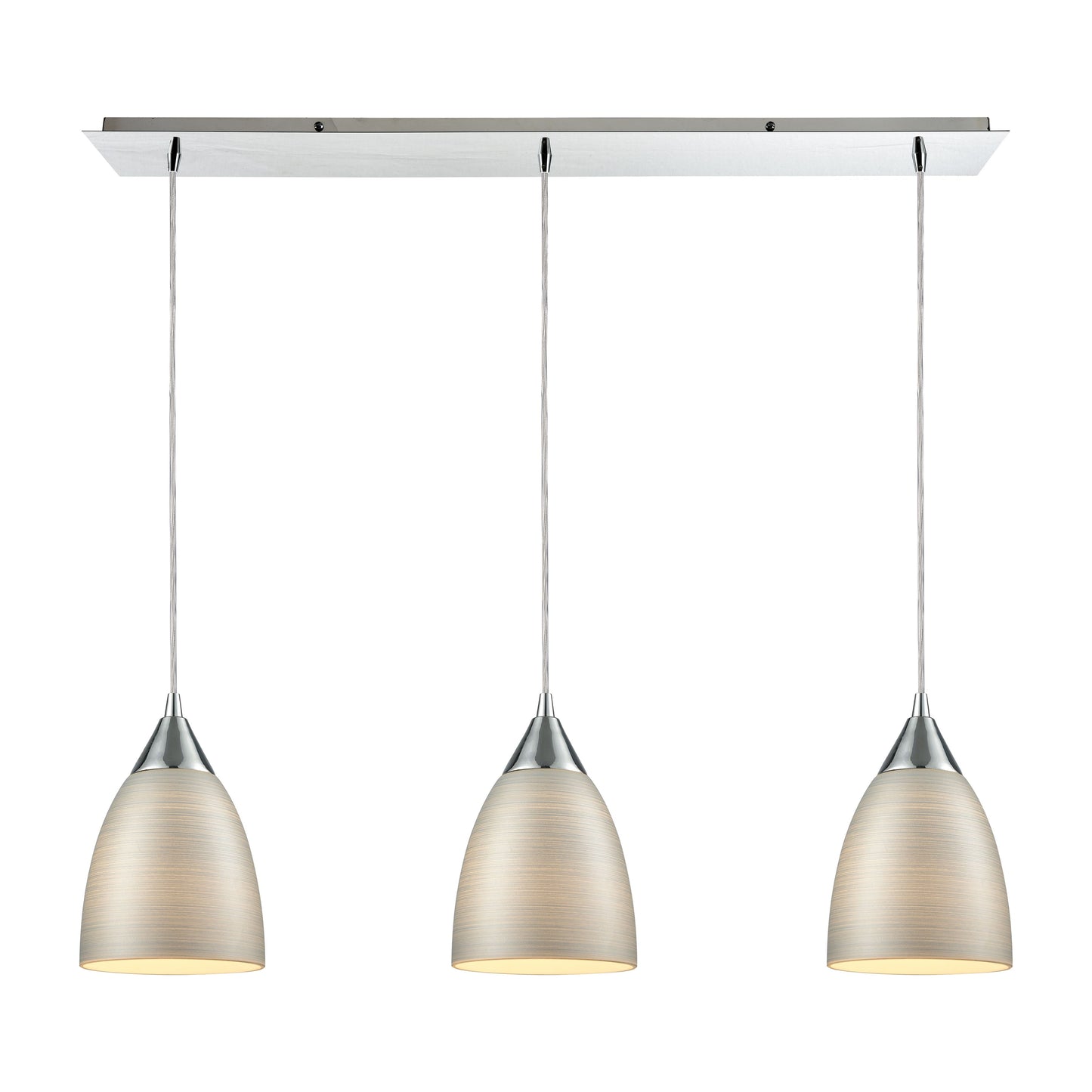 ELK SHOWROOM 56530/3LP Merida 36'' Wide 3-Light Multi Pendant - Polished Chrome