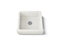 KOHLER K-5664-96 Whitehaven 23-1/2" Undermount Single-Bowl Farmhouse Kitchen Sink - Biscuit
