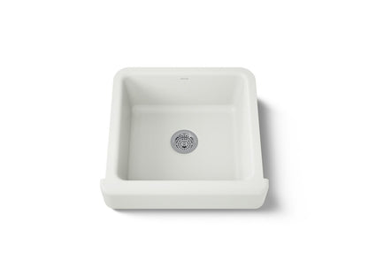 KOHLER K-5664-NY Whitehaven 23-1/2" undermount single-bowl farmhouse kitchen sink - Dune