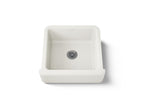 KOHLER K-5665-96 Whitehaven 23-1/2" Undermount Single-Bowl Farmhouse Kitchen Sink - Biscuit