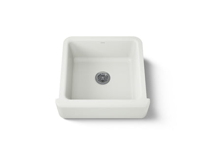 KOHLER K-5665-NY Whitehaven 23-1/2" undermount single-bowl farmhouse kitchen sink - Dune