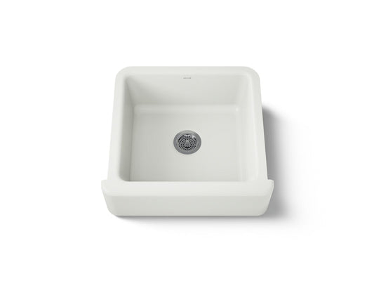 KOHLER K-5665-NY Whitehaven 23-1/2" undermount single-bowl farmhouse kitchen sink - Dune