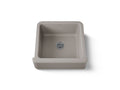KOHLER K-5665-TRF Whitehaven 23-1/2" Undermount Single-Bowl Farmhouse Kitchen Sink - Truffle