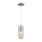 ELK SHOWROOM 56661/1 Capsula 4'' Wide 1-Light Mini Pendant - Polished Chrome