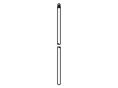 KOHLER Rod, Lift - Rough Plate, K-56676-RP