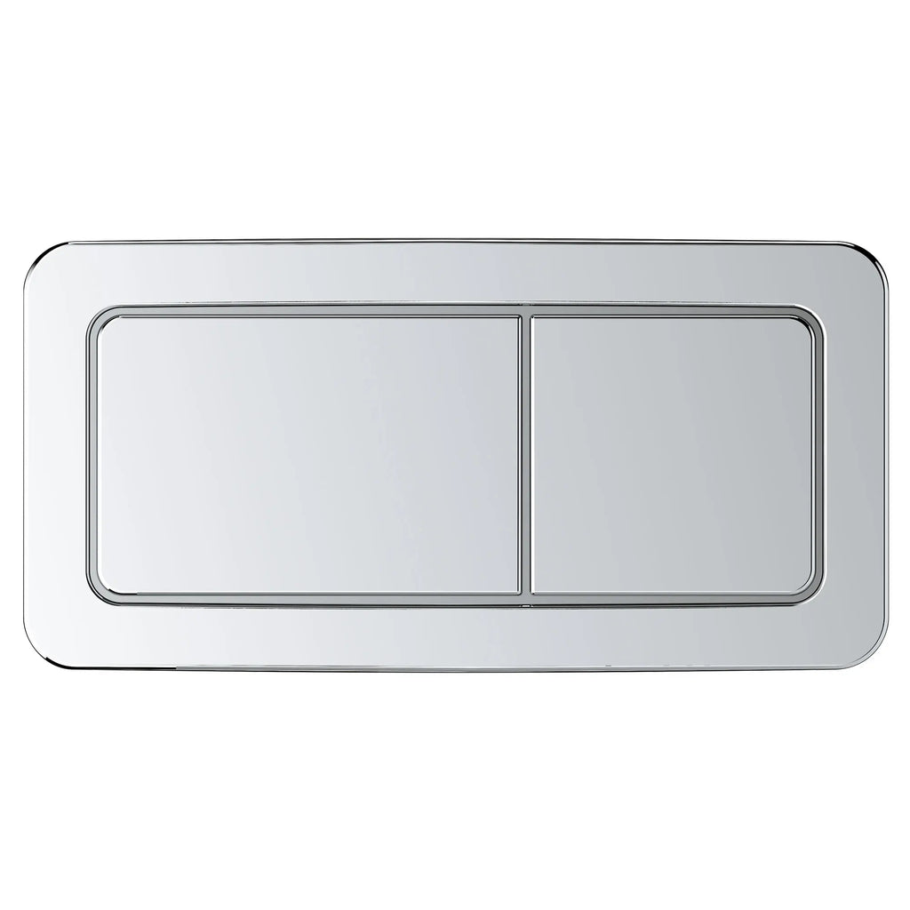 GROHE 49127000 Eurocube Dual Flush Actuator - Chrome