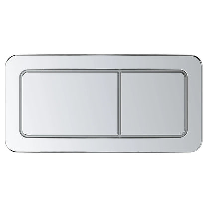 GROHE 49127000 Eurocube Dual Flush Actuator - Chrome