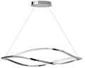 ELAN 83385 Meridian 53.25" 1 Head Led Island Pendant Chrome