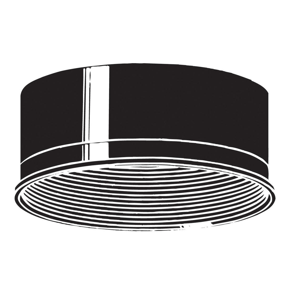 KICHLER 9546BK 6" Accessory Baffle Black