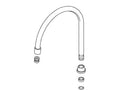 KOHLER Spout Assembly, Kitchen - Vibrant Finish, K-56902-VF
