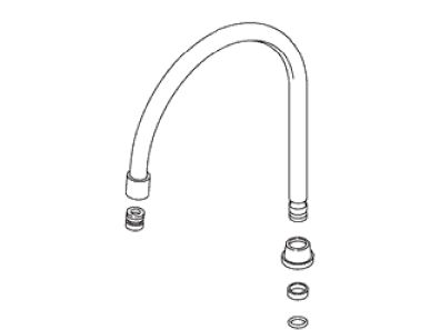 KOHLER Spout Assembly, Kitchen - Vibrant Finish, K-56902-VF