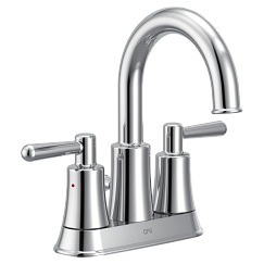 MOEN 56911 Chrome two-handle high arc bathroom faucet - Chrome