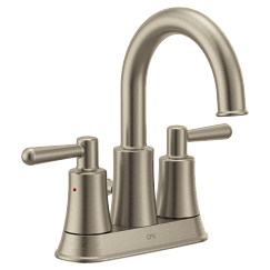 MOEN 56911BN Brushed nickel two-handle high arc bathroom faucet - Brushed Nickel