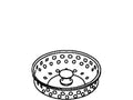KOHLER Basket Strainer Sa - Polished Chrome, K-57027-CP