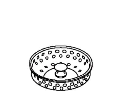 KOHLER Basket Strainer Sa - Polished Chrome, K-57027-CP