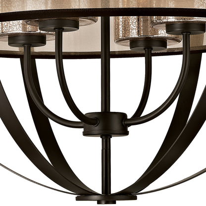 ELK SHOWROOM 57029/4 Diffusion 24'' Wide 4-Light Chandelier - Oil Rubbed Bronze