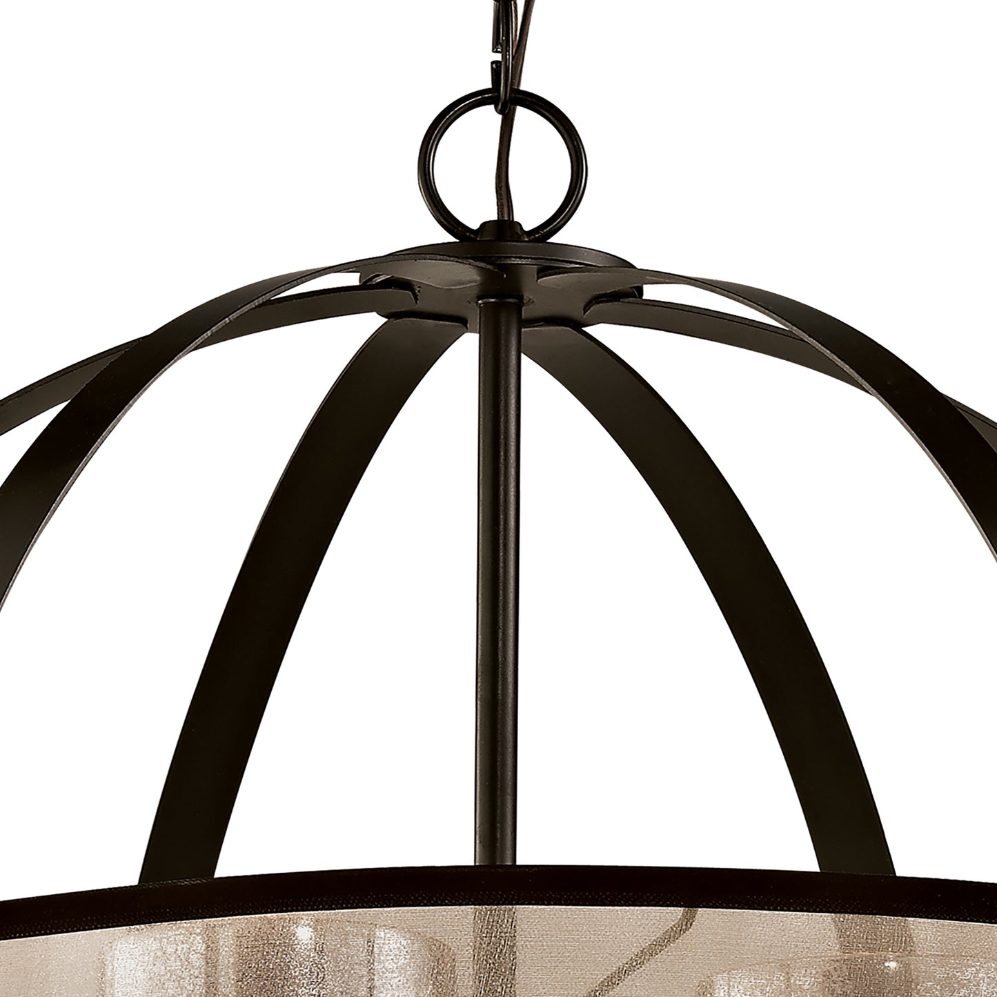 ELK SHOWROOM 57029/4 Diffusion 24'' Wide 4-Light Chandelier - Oil Rubbed Bronze