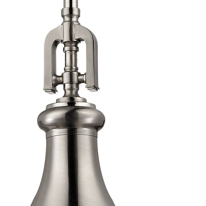 ELK SHOWROOM 57050/1 Rutherford 9'' Wide 1-Light Mini Pendant - Brushed Nickel