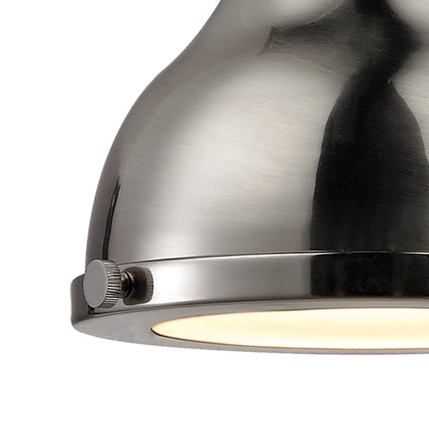 ELK SHOWROOM 57050/1 Rutherford 9'' Wide 1-Light Mini Pendant - Brushed Nickel