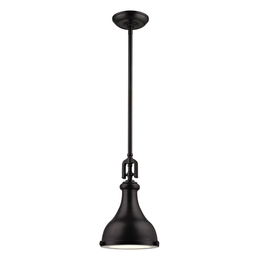 ELK SHOWROOM 57060/1 Rutherford 9'' Wide 1-Light Mini Pendant - Oil Rubbed Bronze