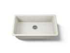 KOHLER K-5707-96 Iron/Tones 33" Top-/Undermount Single-Bowl Kitchen Sink - Biscuit