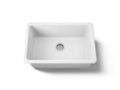 KOHLER K-5708-0 Iron/Tones 27" Top-/Undermount Single-Bowl Kitchen Sink - White
